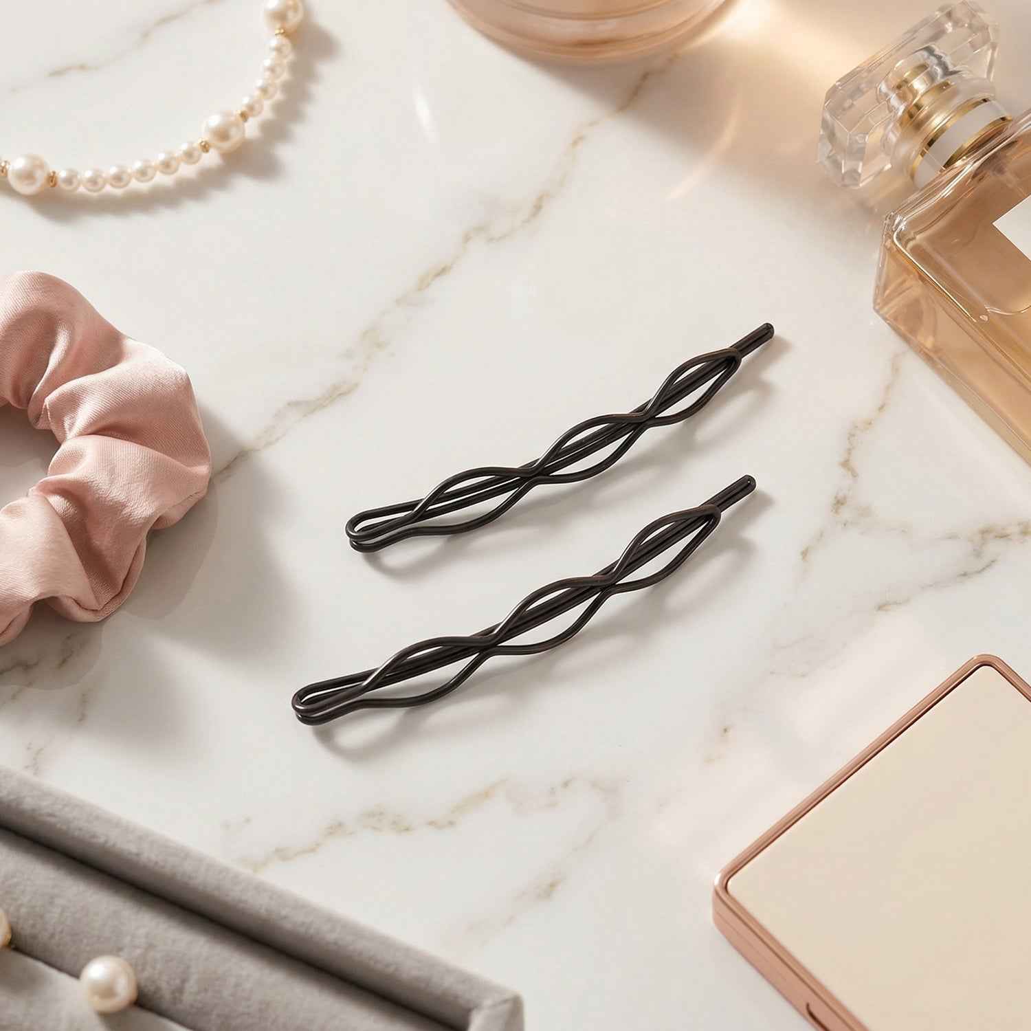 Multipurpose Hair Styling Accessories Set – Pins, Bands & Clips Kit