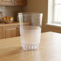 Janta Drinking Glass Set – 6 Pc with Frosted Grip, 300ml Each