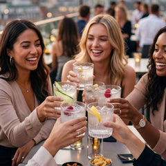 Crystal Glass Tumbler Set Ð Elegant Ribbed Design for Every Occasion