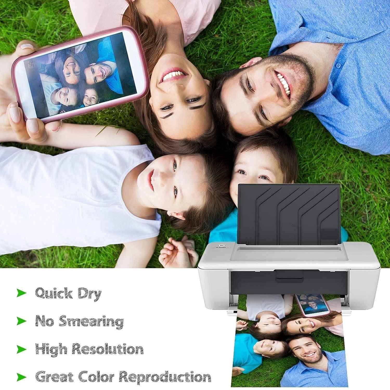 A4 Glossy Photo Paper Sheets – Vibrant High-Quality Prints