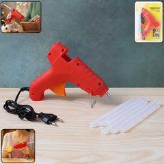 20W Hot Melt Glue Gun – Fast Heating with 6 Transparent Sticks