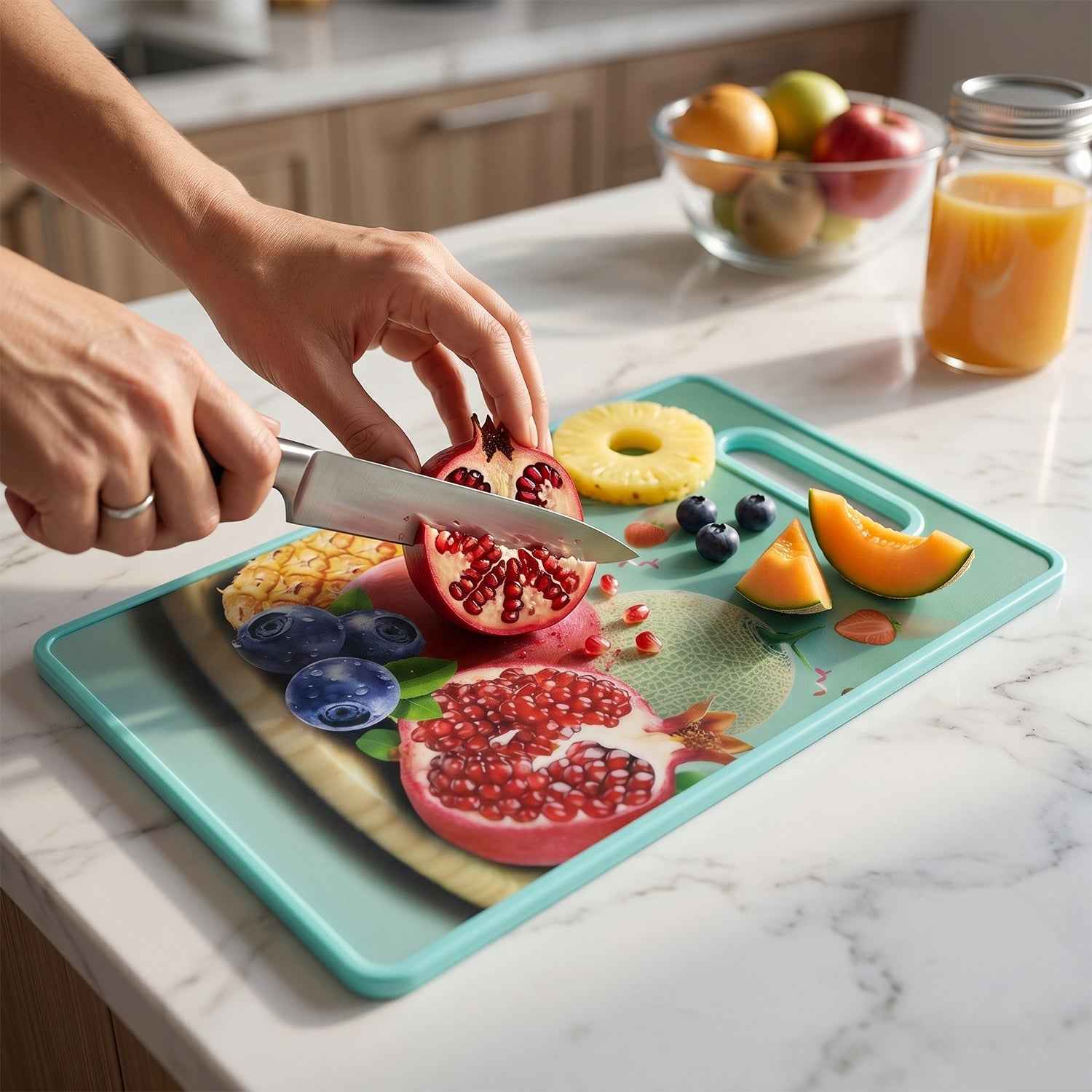 Multipurpose Anti-Slip Cutting Board Ð Safe & Easy Food Prep