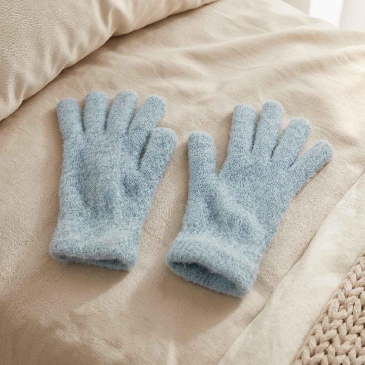 Fleece Winter Gloves Ð Cozy Full Finger Hand Warmers for Men & Women