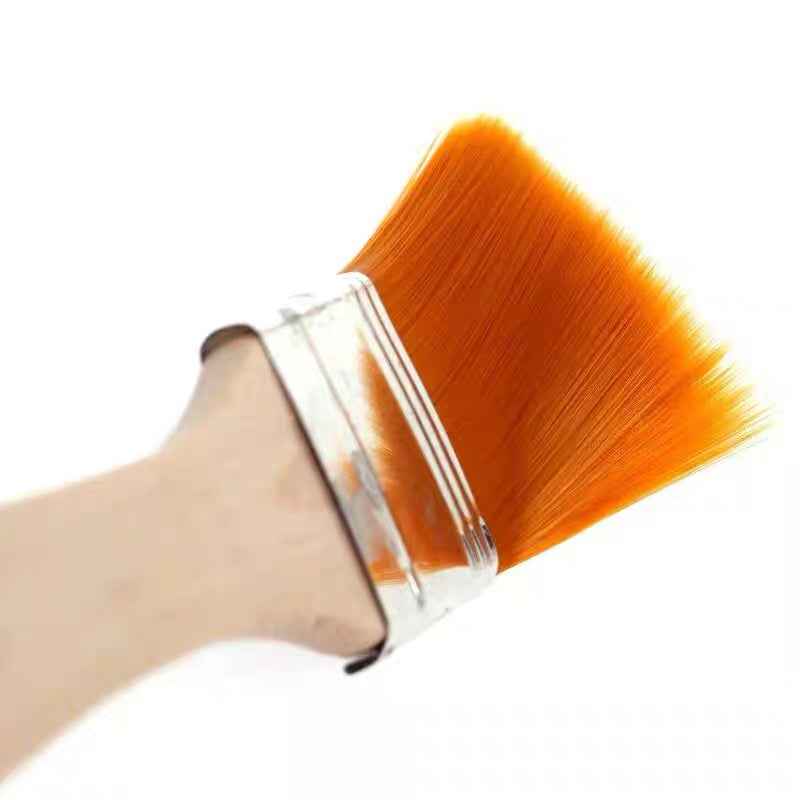 Flat Paint Brush Set – Synthetic Bristles & Curved Handles | PaintEdge