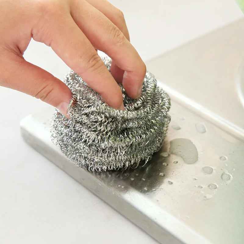 Stainless Steel Scrubber – Heavy Duty & Rust-Proof | Velvet Wipe