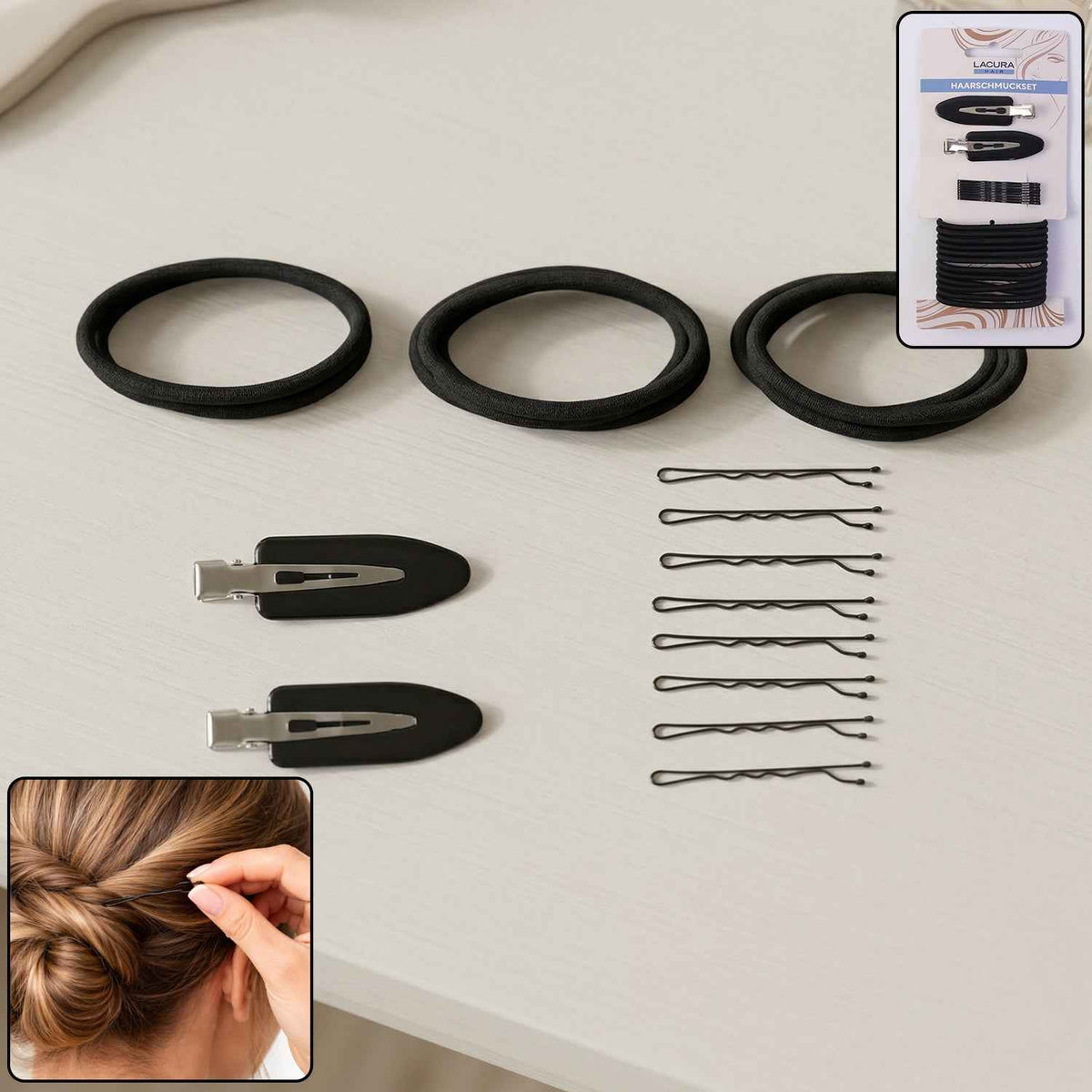 Multipurpose Hair Accessories Set – Daily Styling Essentials