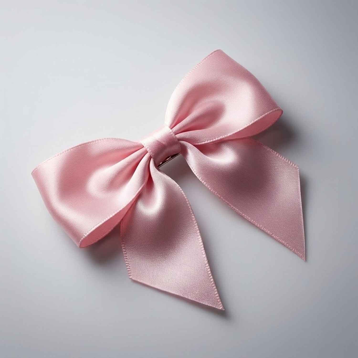 Satin Hair Bow Clip – Stylish & Comfortable Hair Accessory
