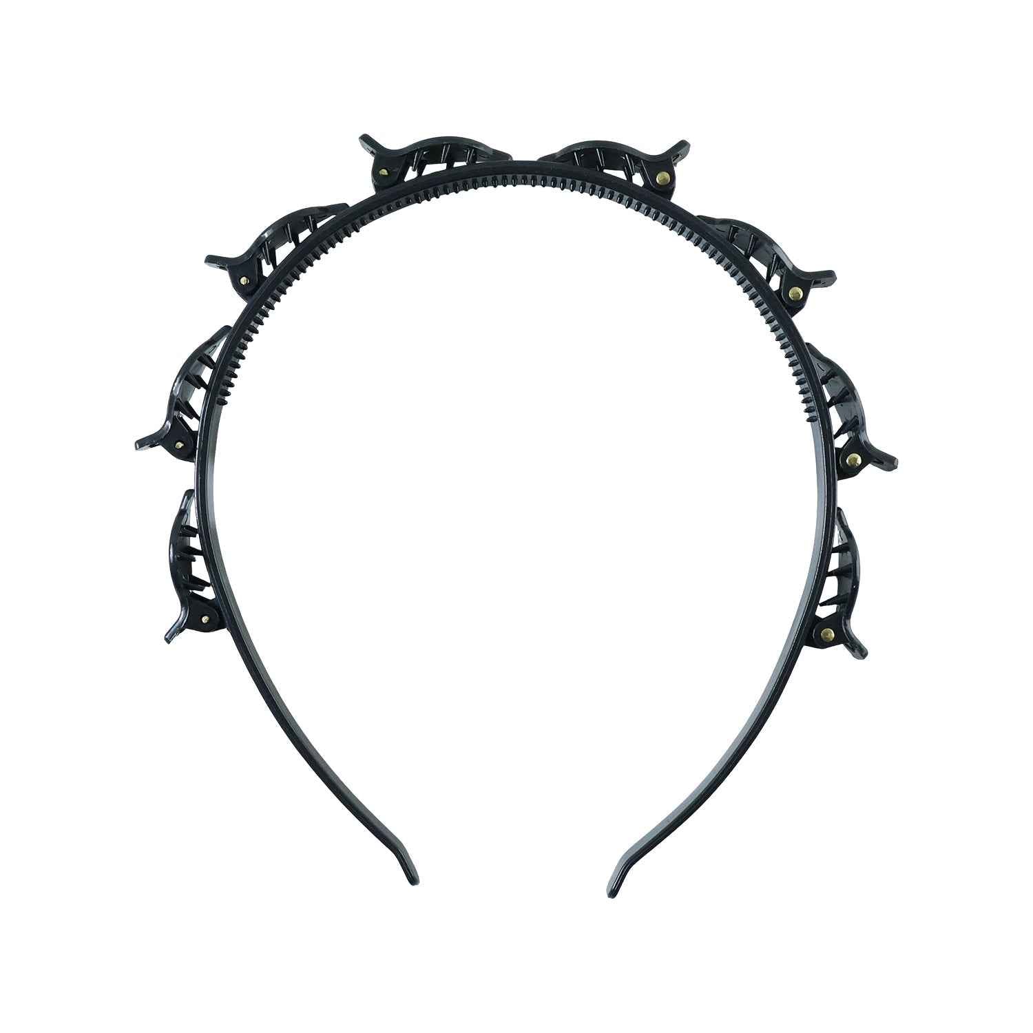 Adjustable Clip-On Hair Styling Headband – Flexible Non-Slip Grip