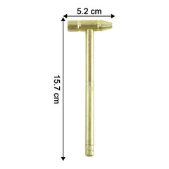 5-in-1 small hammer with interchangeable screwdriver tips for versatile home repairs