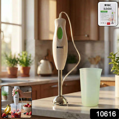 Electric Hand Blender – Stainless Steel Blade for Smooth Blending