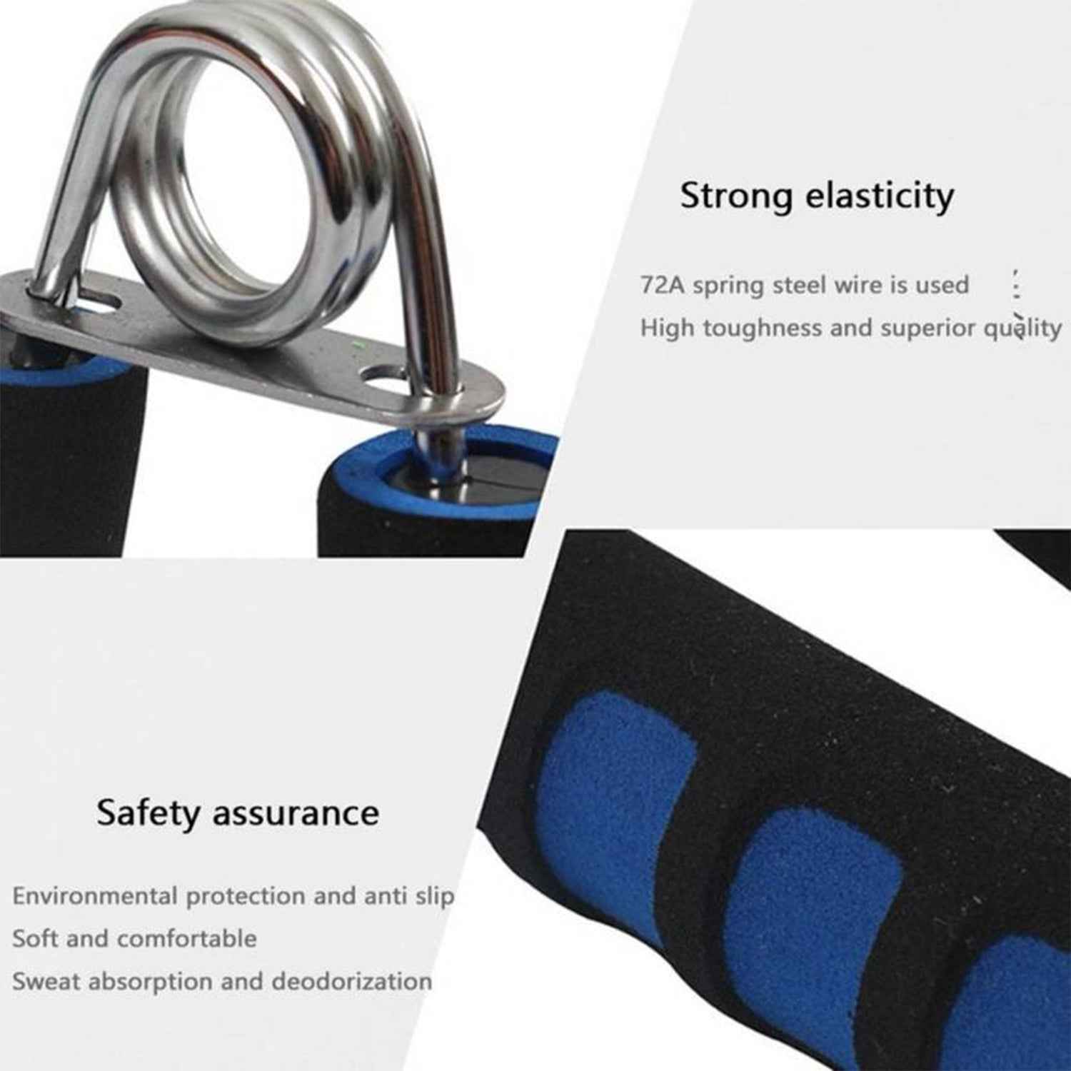Hand Grip Exerciser – Durable Foam Handles for Stress Relief