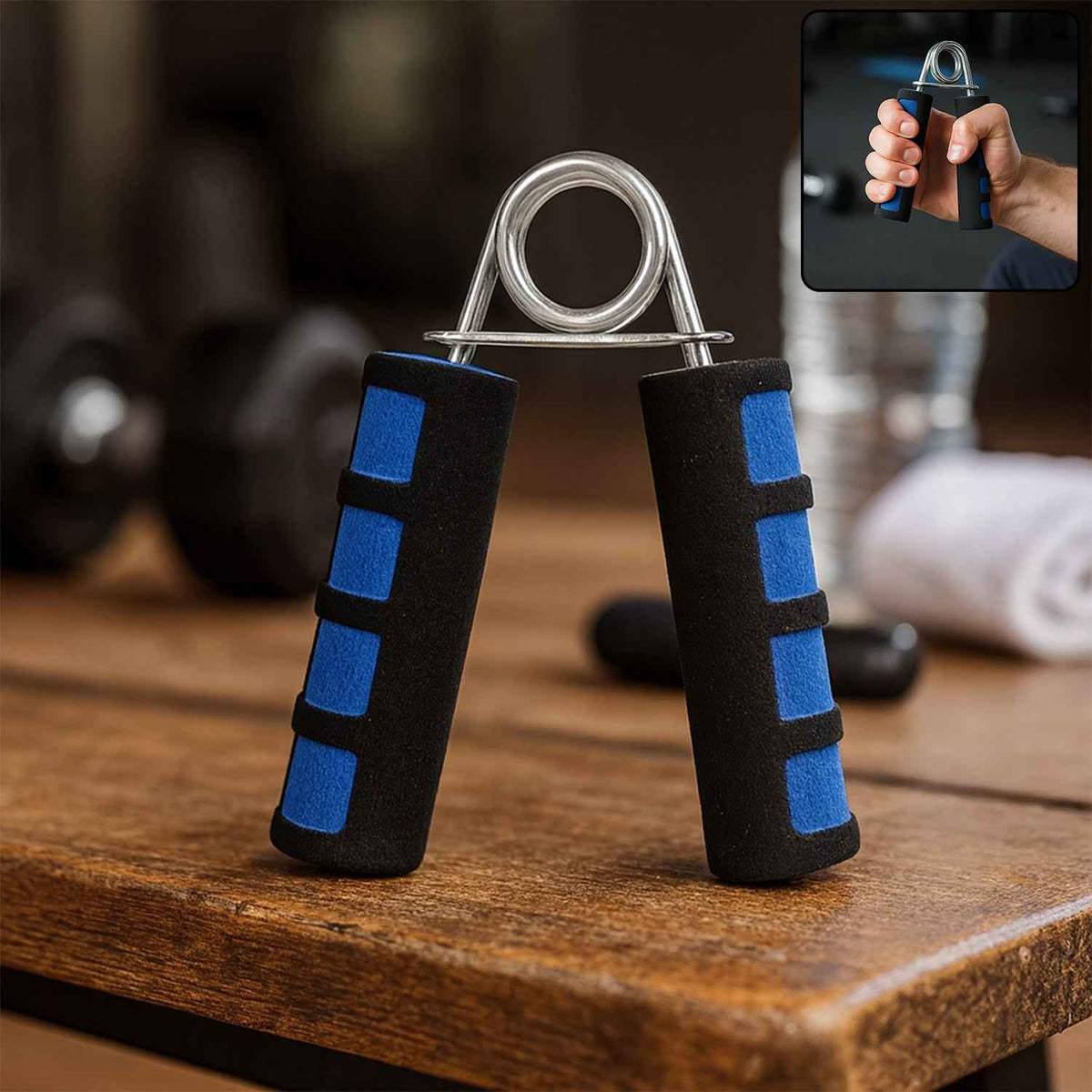 Hand Grip Exerciser – Durable Foam Handles for Stress Relief