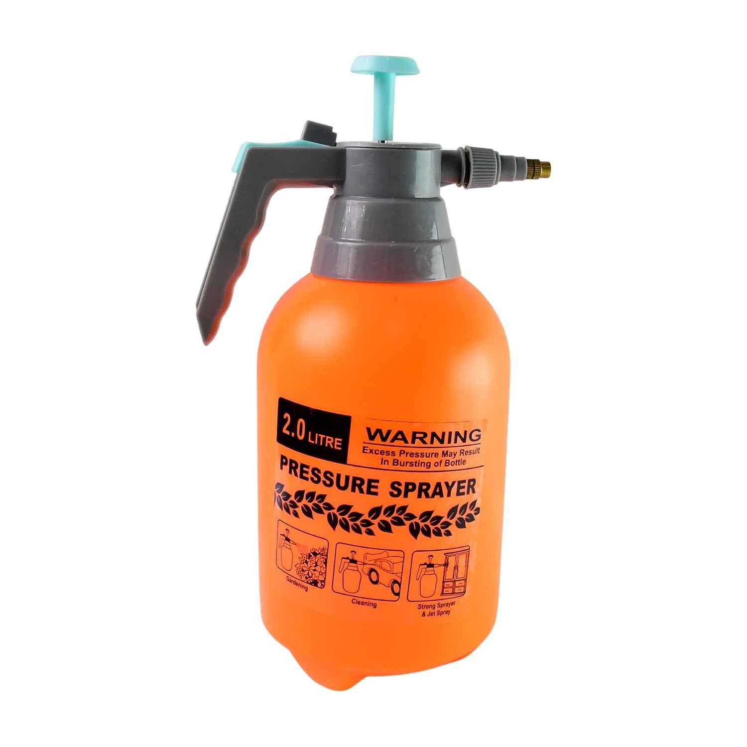 Garden Pressure Sprayer – 2L Handheld Pump | XcelCraft