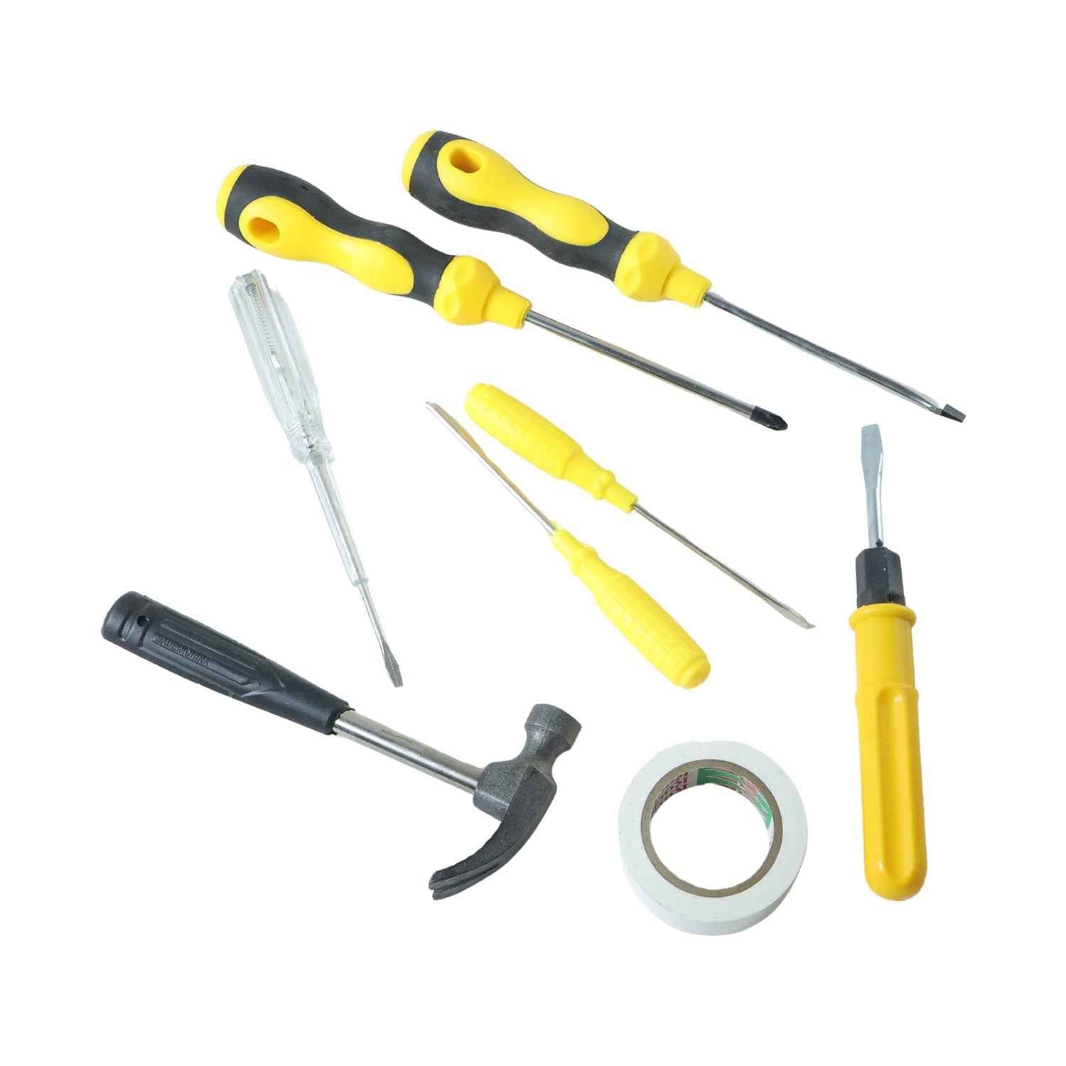8 in 1 Hand Tool Kit – Compact DIY Repair & Maintenance Set