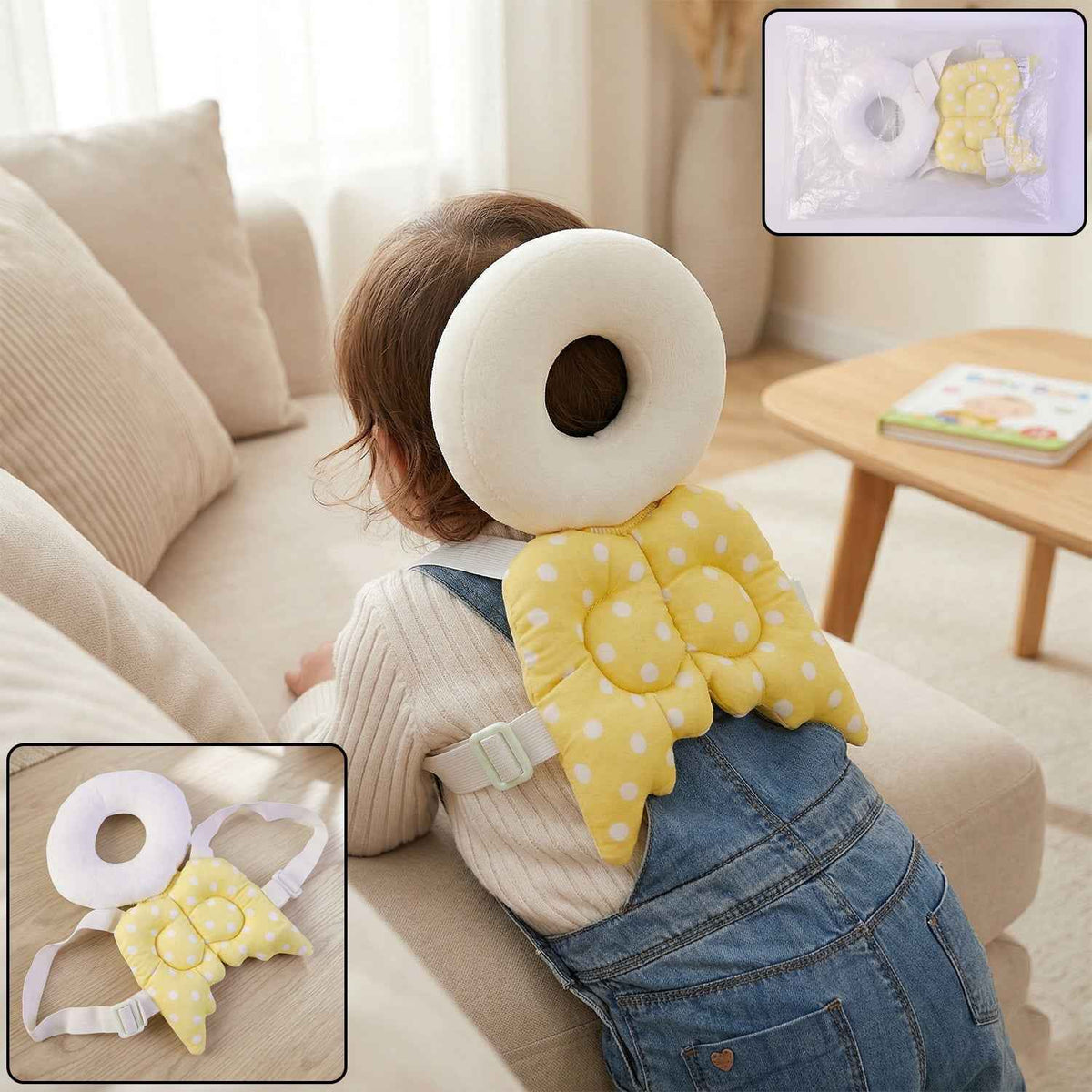 Baby Head Protector Cushion Ð Gentle Impact Absorption for Toddlers