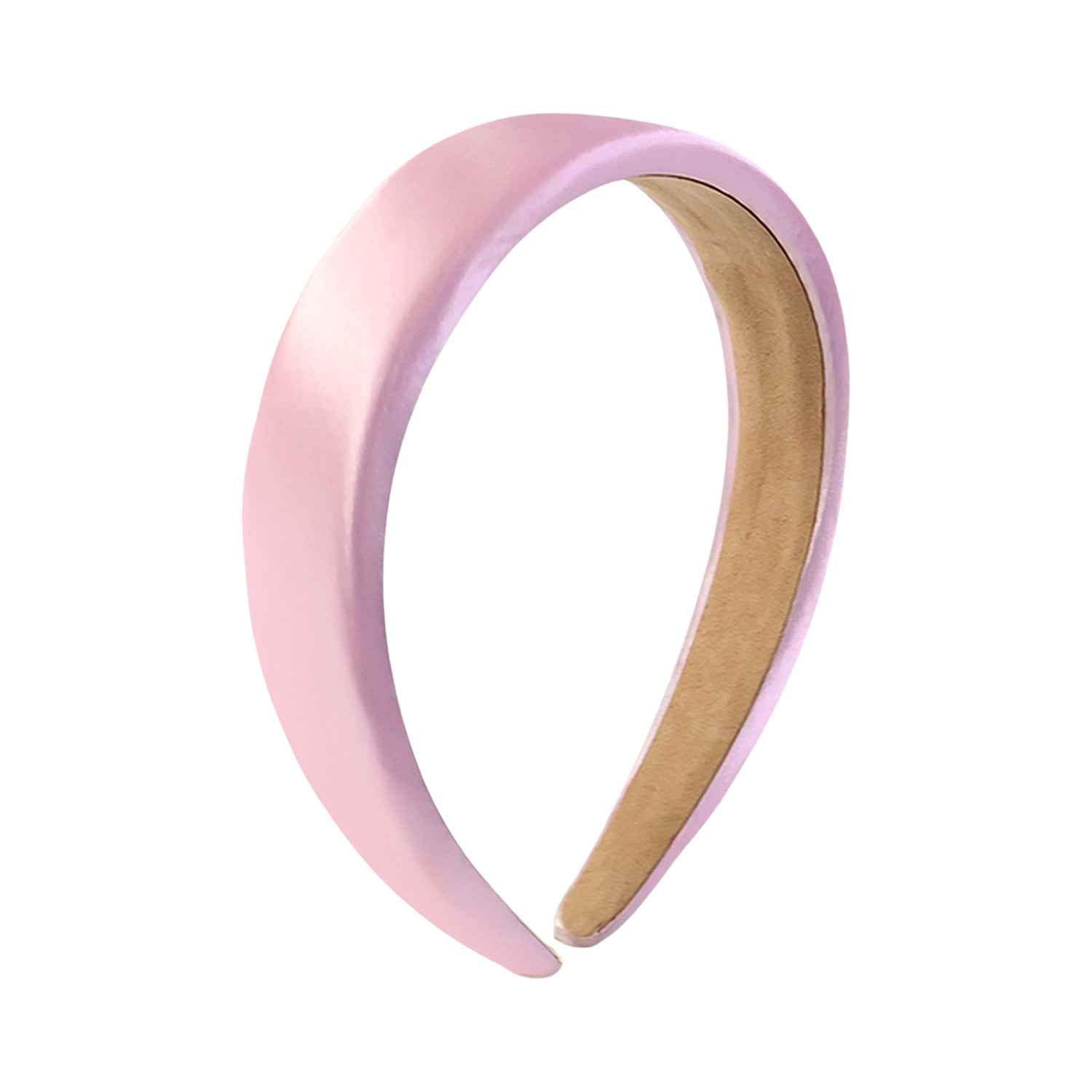 Padded Satin Hairband – Comfortable & Stylish Accessory
