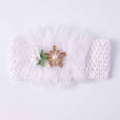Baby Headband Ð Comfortable Soft Elastic Floral Design