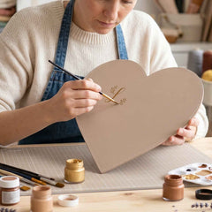 Heart Shape Art Board – DIY Painting & Crafting Canvas | TinyTrendy