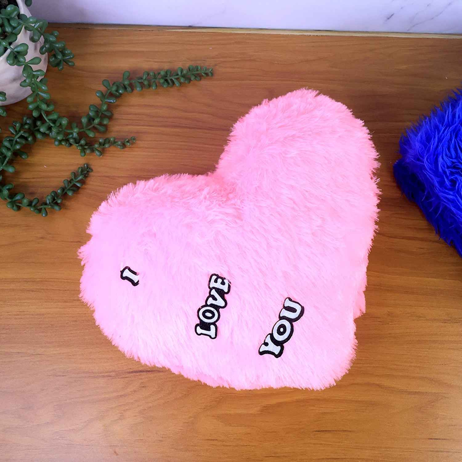 Heart Shape Plush Cushion – Soft & Romantic Love Pillow