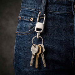 Carabiner Key Holder – Heavy Duty & Secure Metal Clip