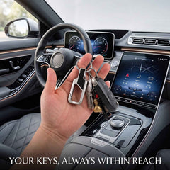Heavy Duty Stainless Steel Key Holder – Secure & Durable Clip