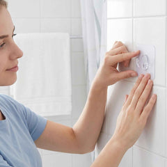 Self-Adhesive Wall Hook Ð Easy no-drill installation for versatile use