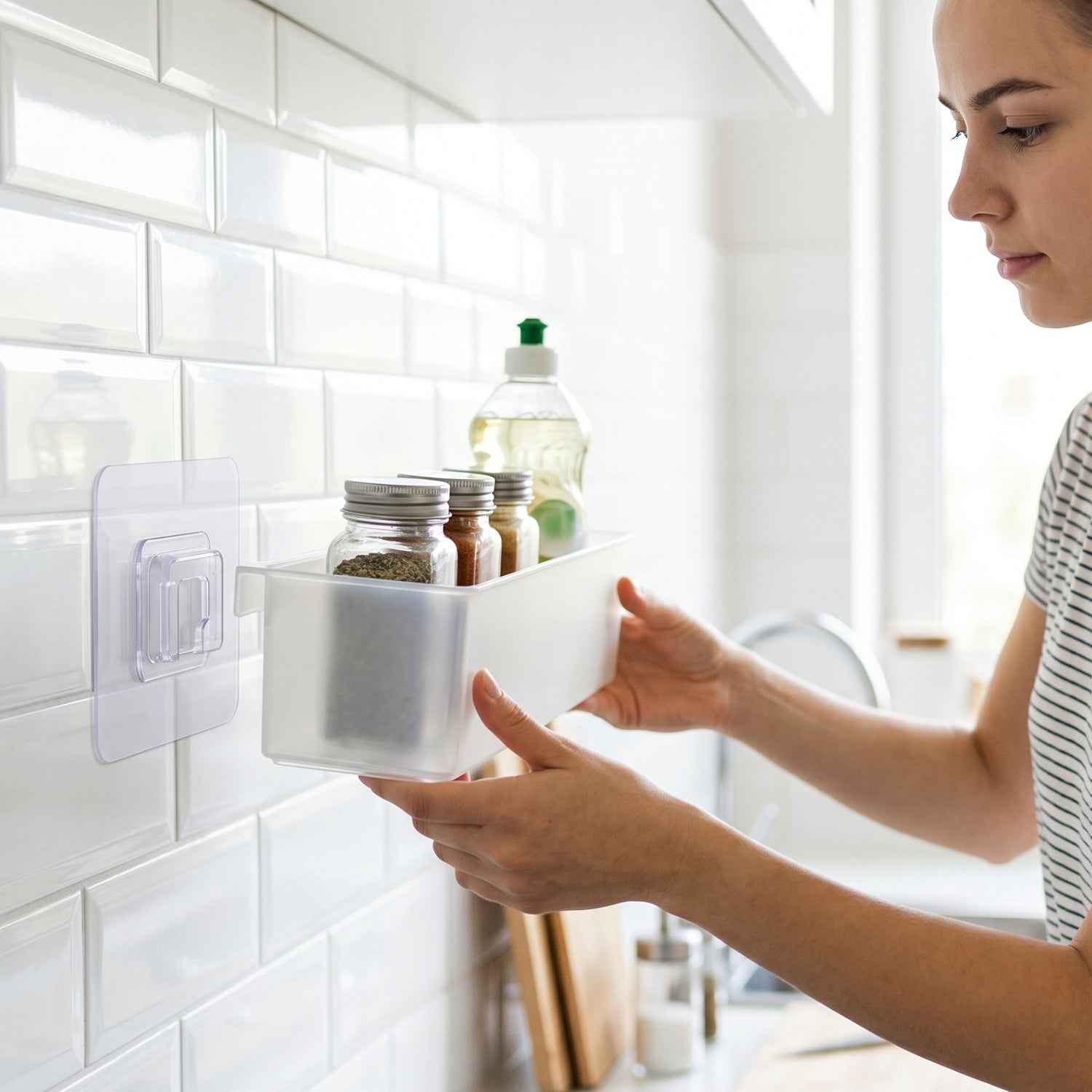 Self-Adhesive Wall Hook – Damage-Free, Strong Grip for Home