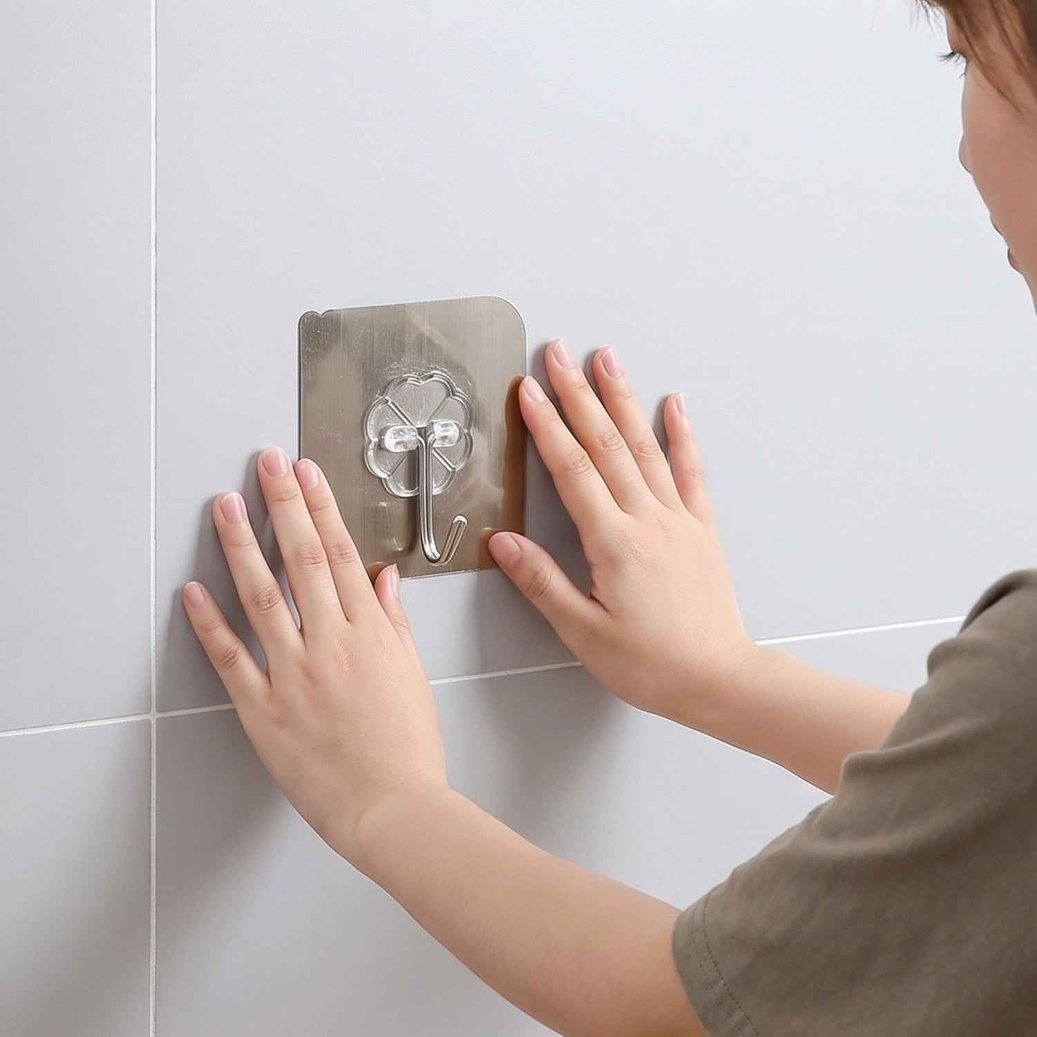 Self Adhesive Wall Hook Ð Strong & Multi-Purpose Mounting Solution