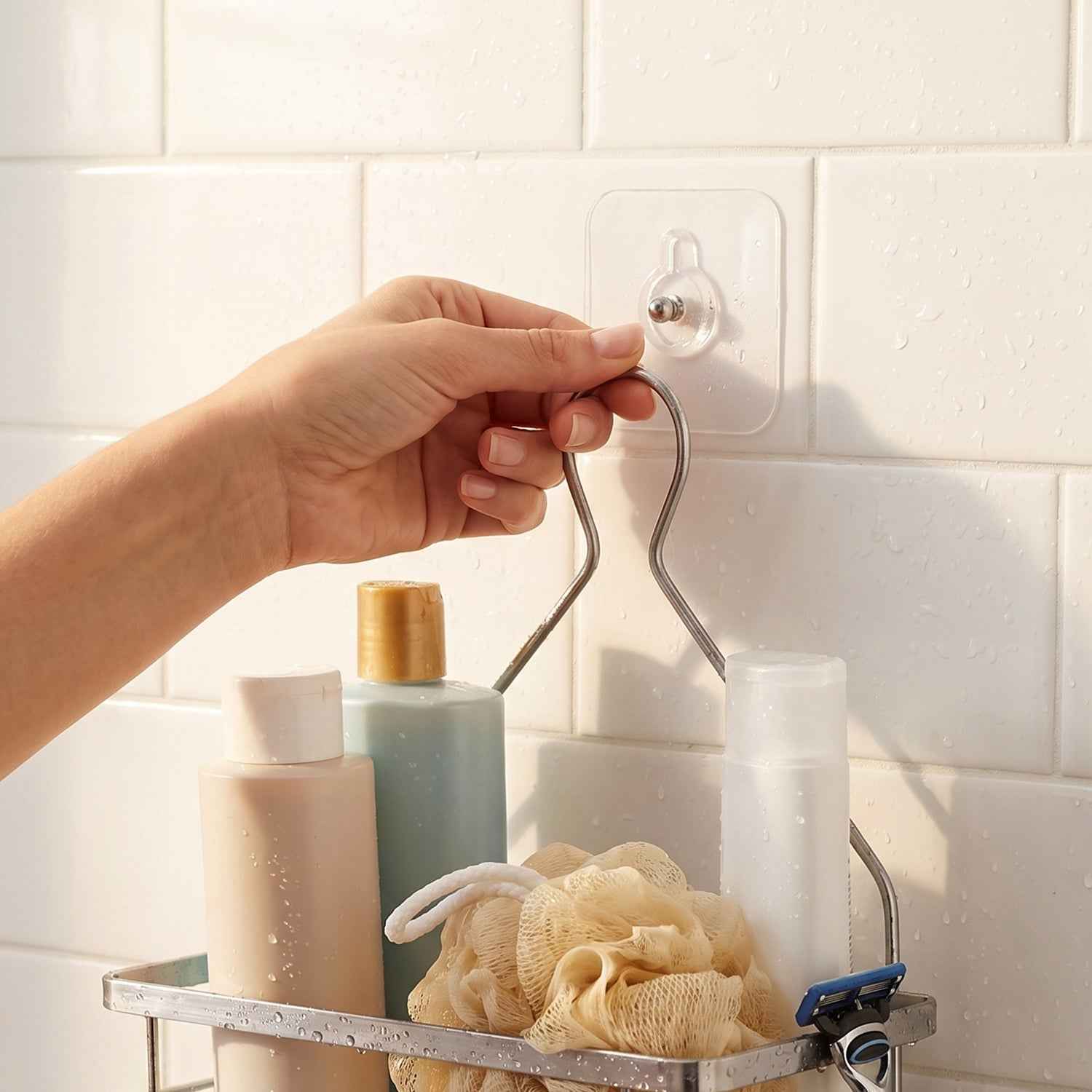 Self Adhesive Wall Hook Ð Heavy Duty Multipurpose Stick-On Hook