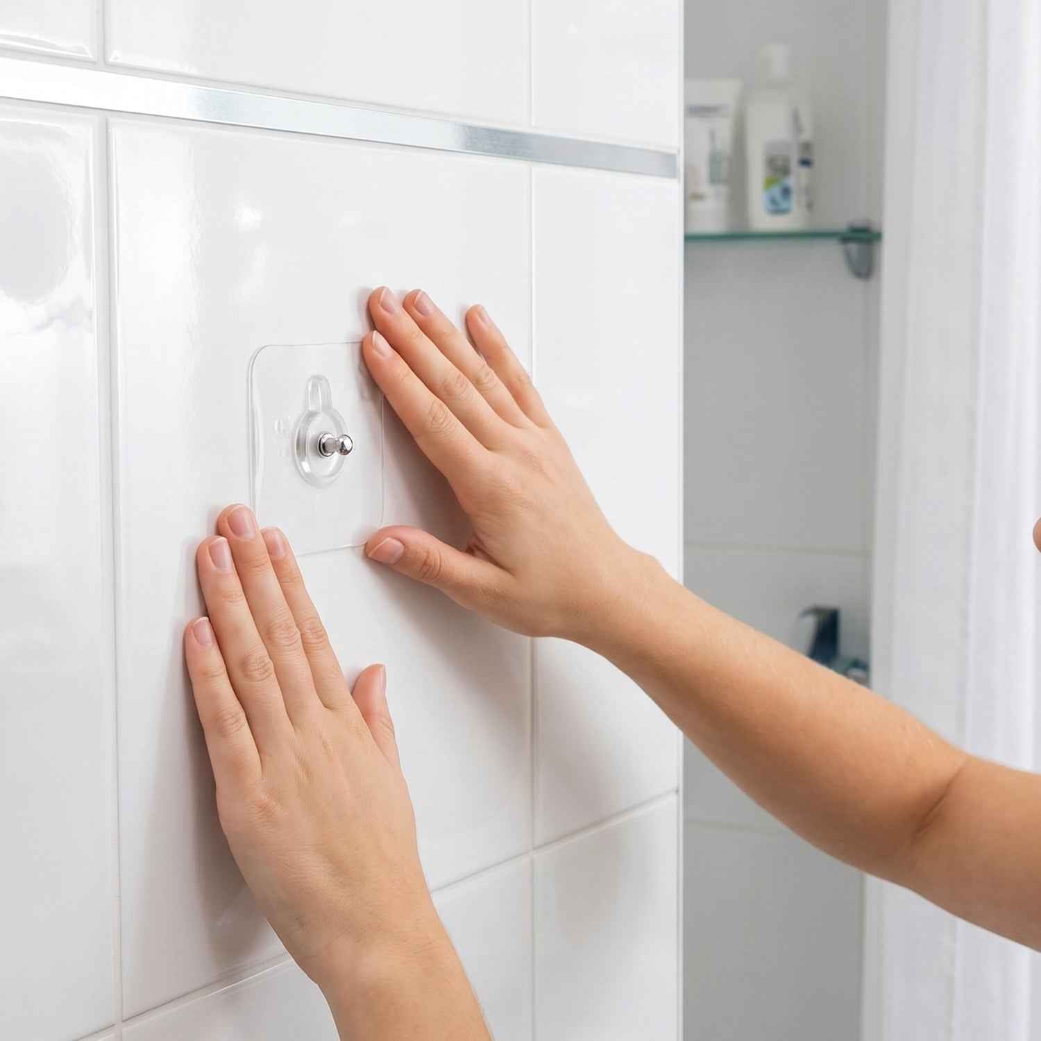 Self Adhesive Wall Hook Ð Heavy Duty Multipurpose Stick-On Hook