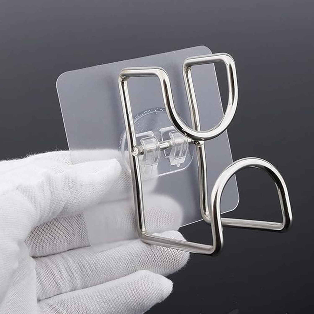 Transparent Wall Hook Ð No Drill, Multipurpose Adhesive Design