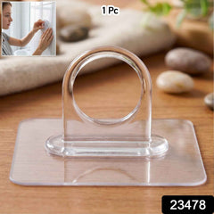 Clear Adhesive Wall Hook Ð Hassle-Free No-Drill Organization