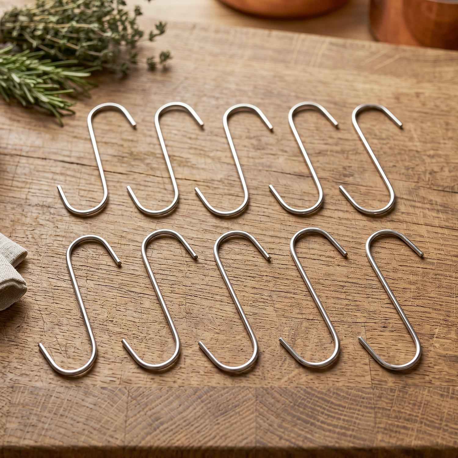 Heavy Duty S-Shaped Hanging Hook – Strong Metal, Multipurpose Use