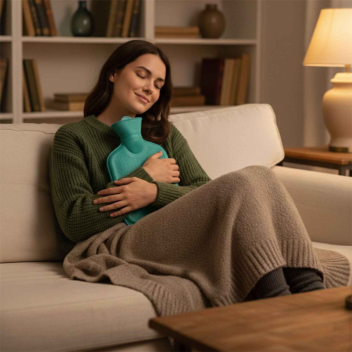 Hot Water Bottle – Leak-Proof Pain Relief & Warmth 26x15.5 cm