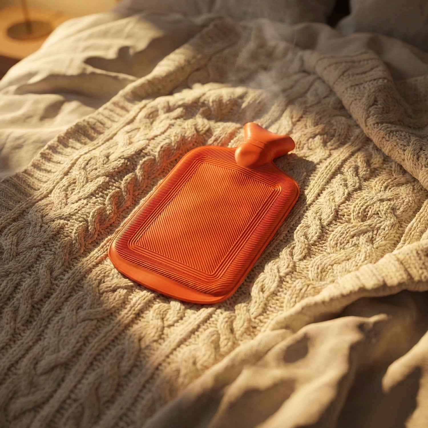 Hot Water Bag for Pain Relief – Durable Leak-Proof Rubber (31x18 cm)