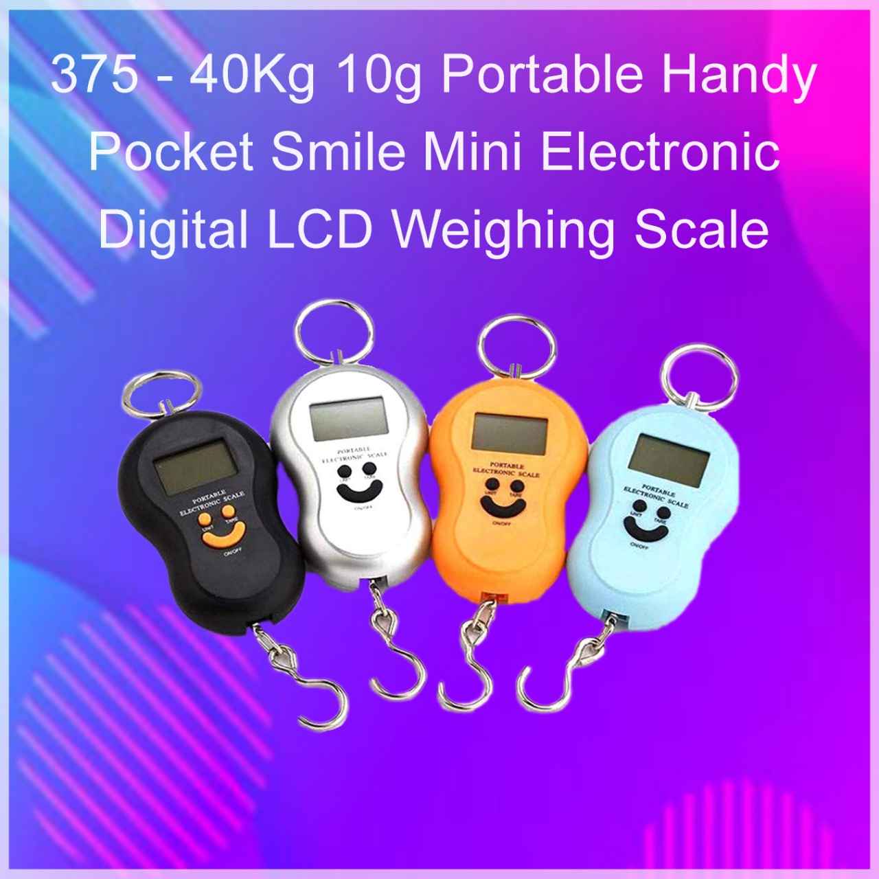 Digital Weighing Scale – Portable 40kg Pocket Scale | Indo Glow