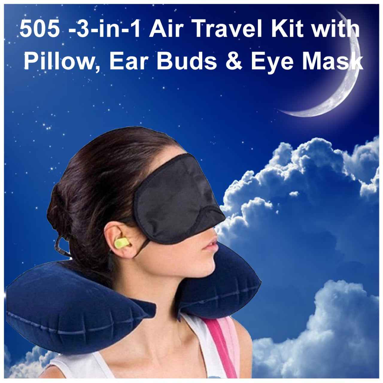 Air Travel Kit – 3-in-1 Comfort Set | PillowTrek
