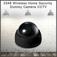 Dummy security camera mounted on a wall, enhancing perceived home security.
