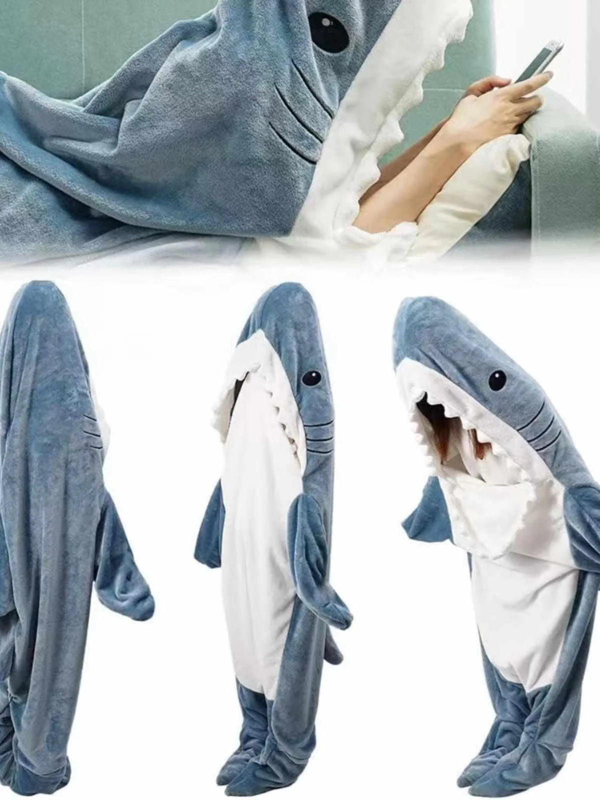 Viral Shark Blanket for girls