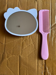 Hello Kitty Portable Mirror cum comb