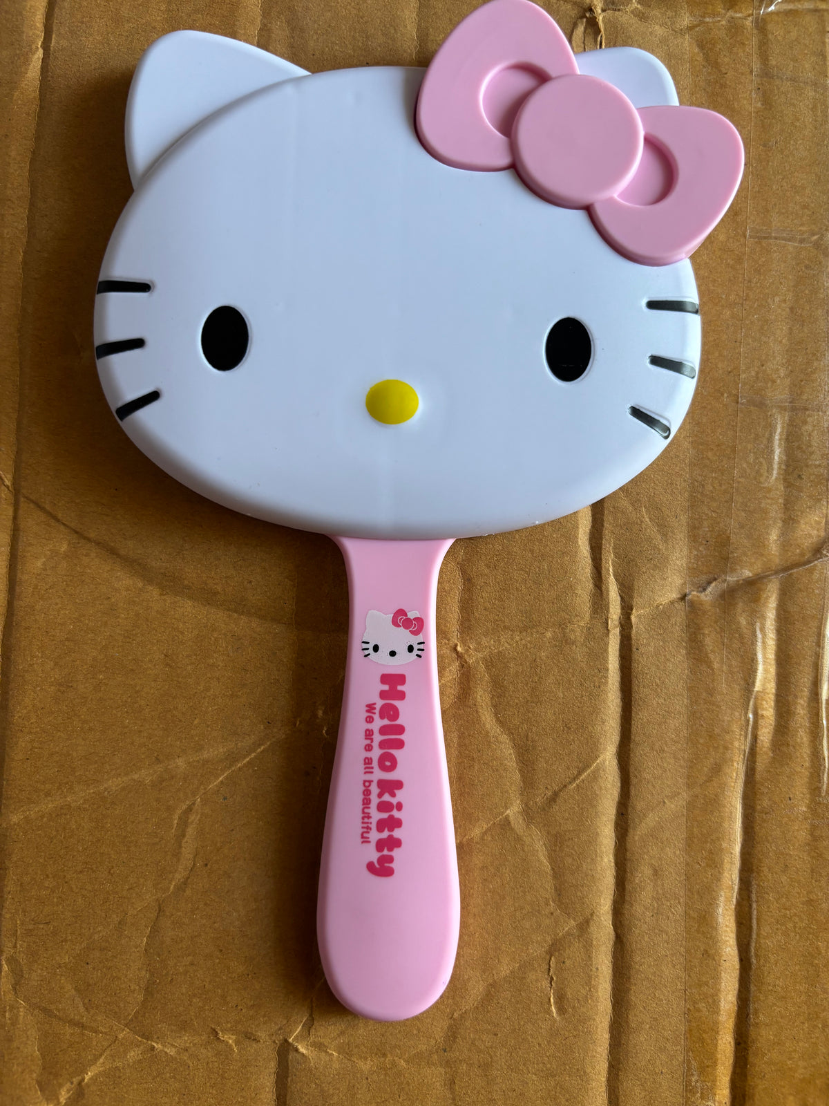 Hello Kitty Portable Mirror cum comb