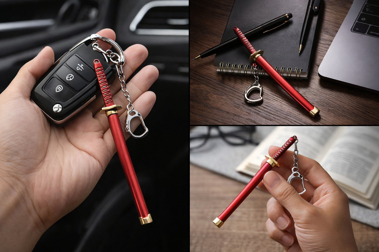 One-piece Roronoa Zoro Pocket-sized Katana Sword keychain - The Vibe-Cove