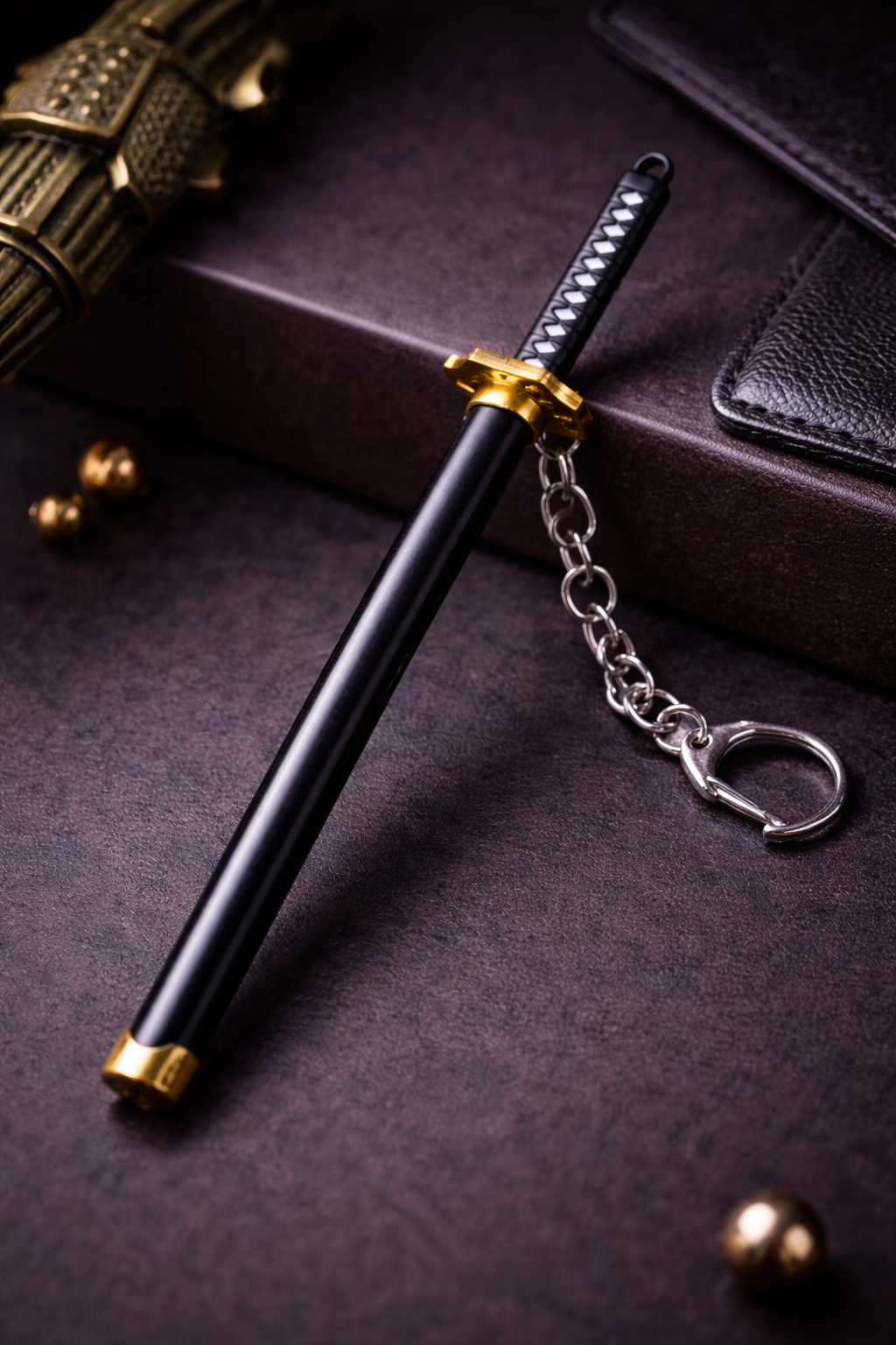 One-piece Roronoa Zoro Pocket-sized Katana Sword keychain - The Vibe-Cove