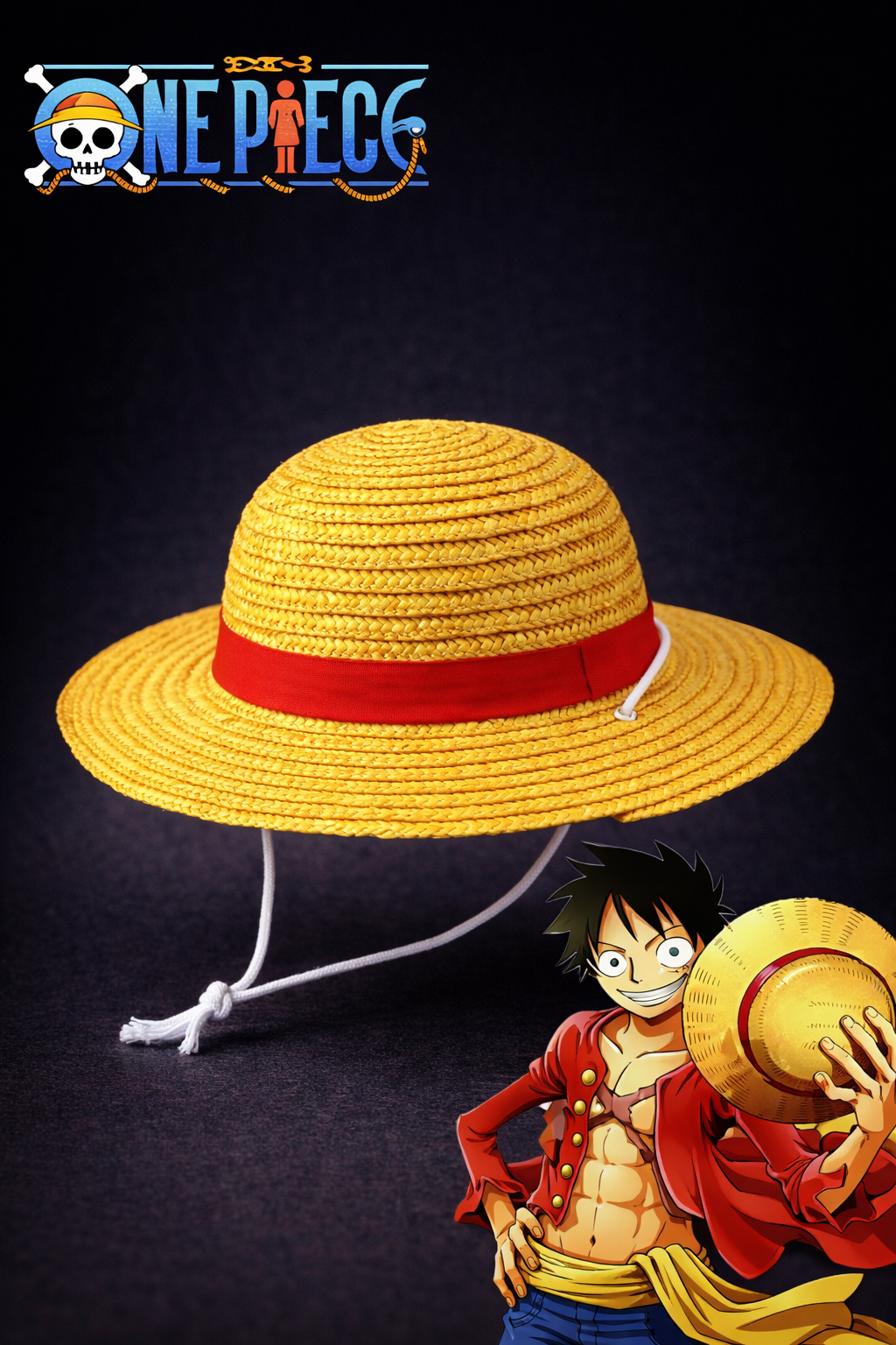One-Piece Luffy D Monkey Straw Hat
