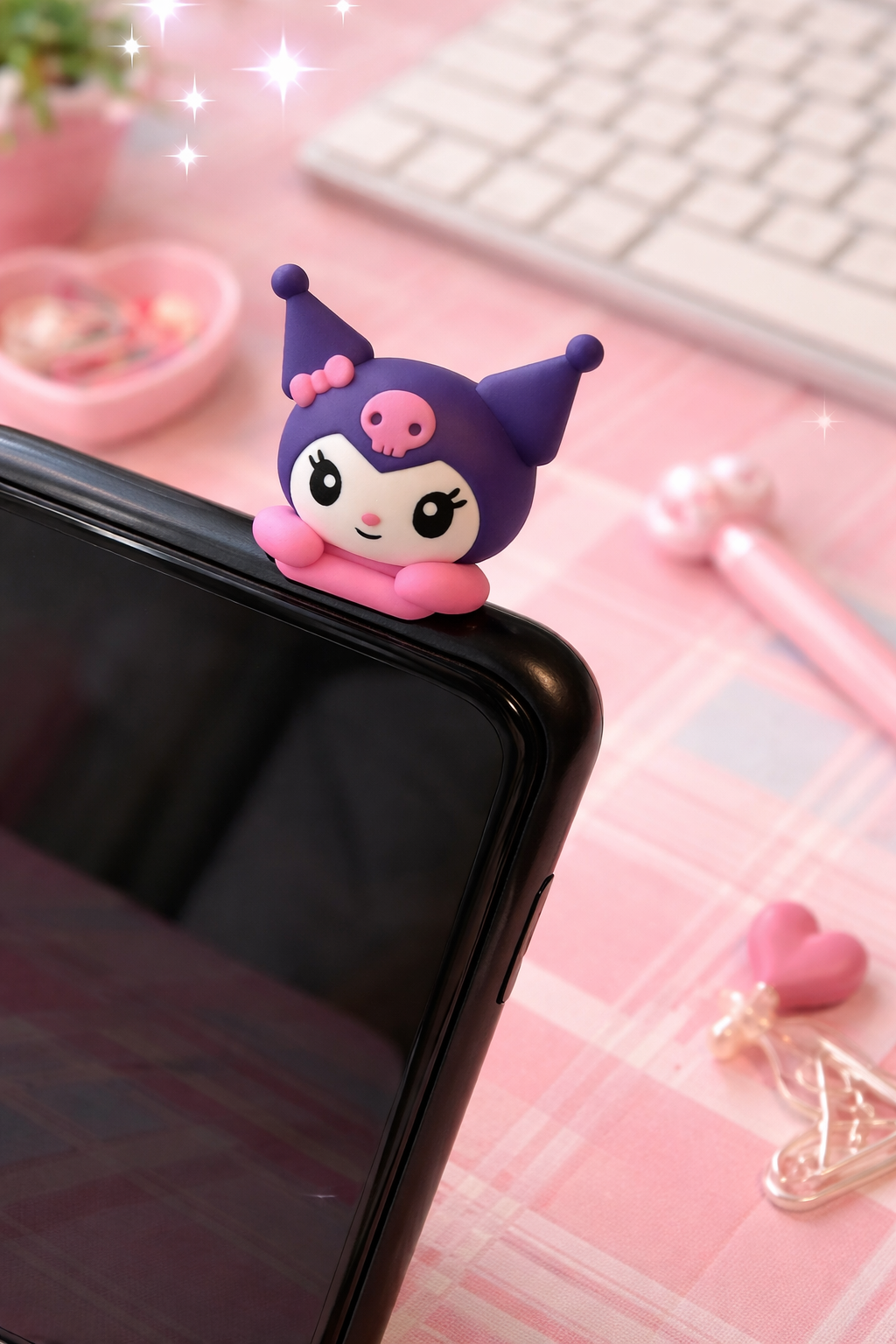 Viral Trending Kuromi Mobile Hipper charm