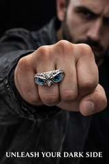 Korean style Evil eye owl ring (2007)