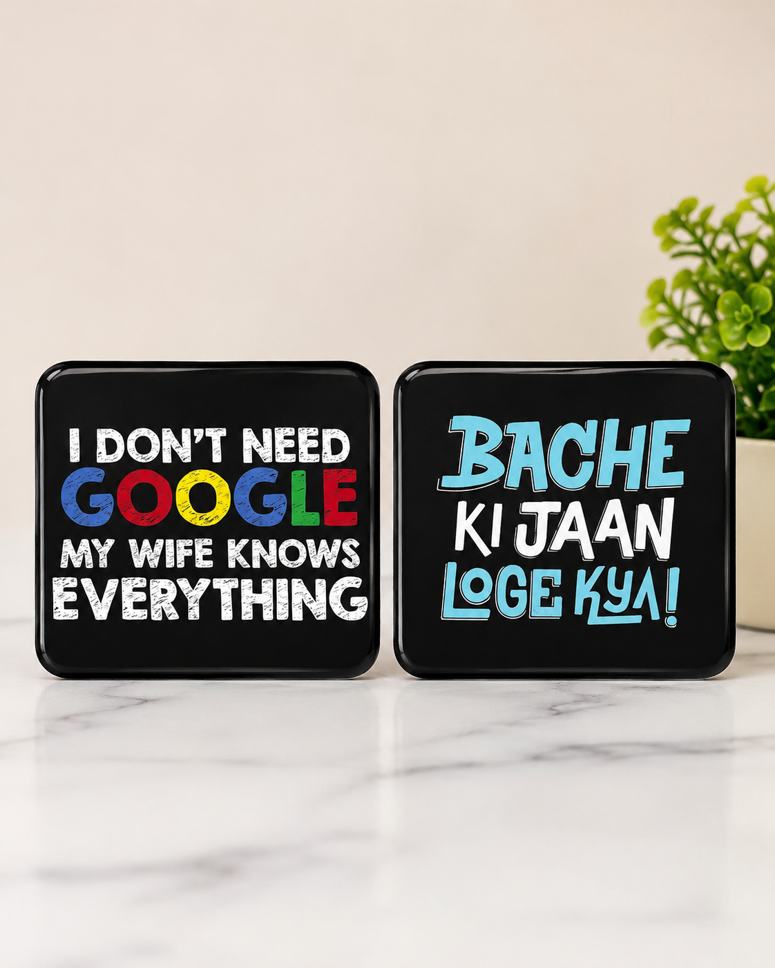 Fridge Magnet - Funny edition (Pack of 2)
