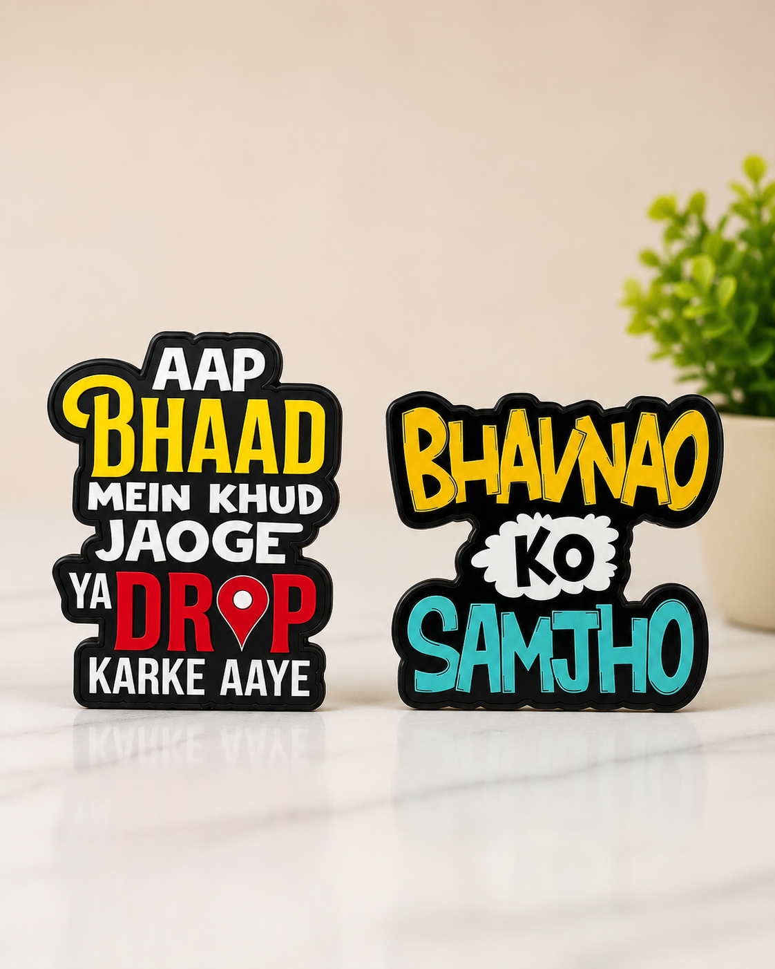 Fridge magnet - Funny edition ( Pack of 2) - 2