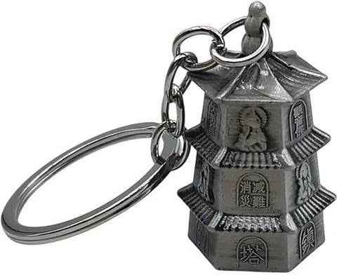Guardian Bell Keychain - Pagoda styled