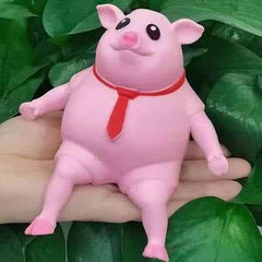 Squeezy Pig toy - Stress relief